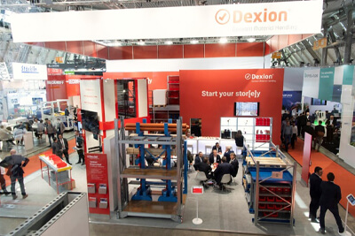 Dexion booth at LogiMAT 2023
